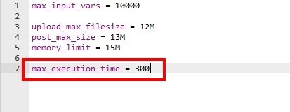 timeout limit php